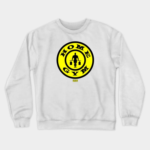 Home Gym Crewneck Sweatshirt by Batang 90s Art